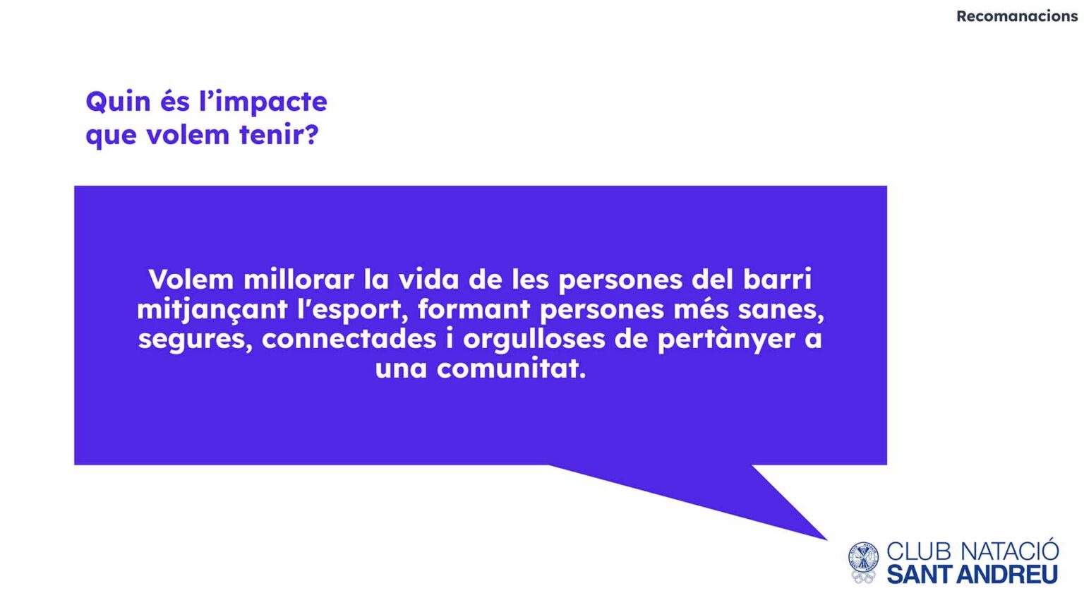 Misión del CN Sant Andreu